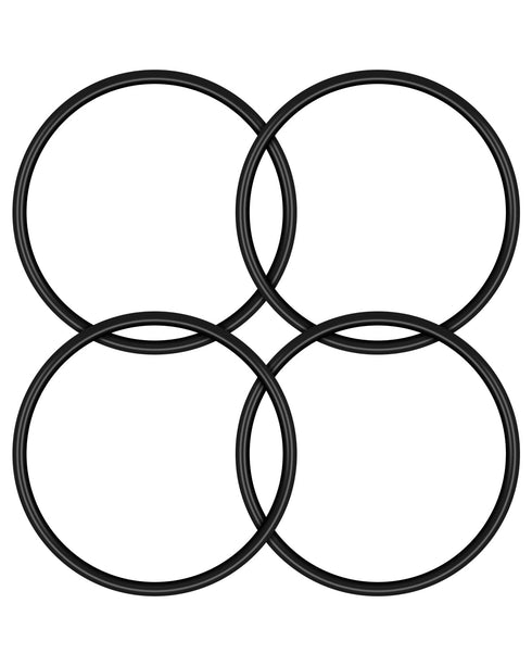 4 Pcs Engine Valve Cover Gasket O-rings Seal Fit for Yamaha XVS 1100 XT600 XVS 650 XVS650 SRX600 TT 600650 Replace 93210-62446-00...
