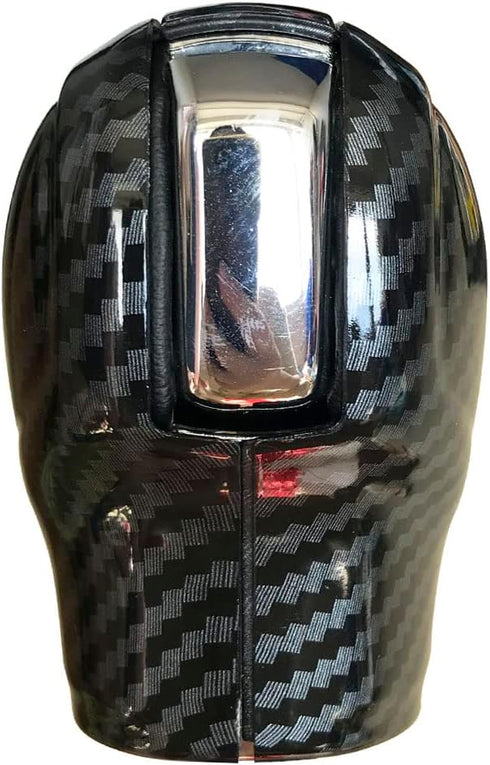 ruihe Carbon Fiber Color Auto Car Gear Shift Knob Cover Fit for Golf Jetta Passat Tiguan Atlas Beetle GLI Eos CC Golf TDI E-Golf Golf Sportwagen J...