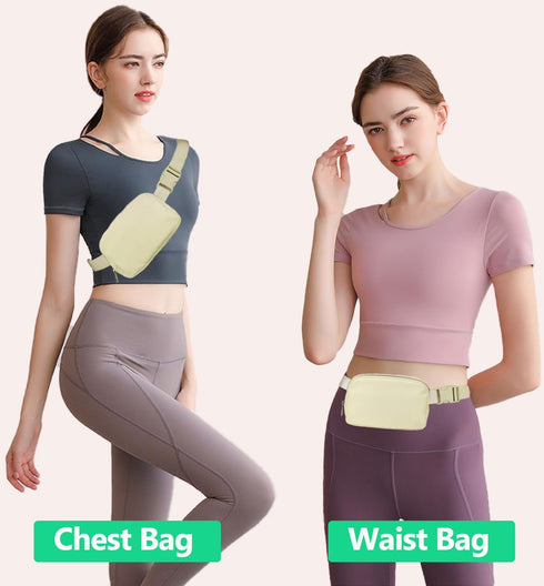 Fanny Packs for Women,Fashionable Crossbody Belt Bags Waist Pack for Teen Girls,Bum Hip Bag for Travel Hiking Cycling Running,Easy Carry Any Phone...