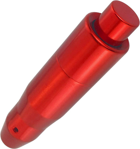Lunsom Automatic Shift Knob Metal Car Shifting with Push Button Aluminum Alloy Shifter Lever Handle Long Stick Gear Head Fit Most Auto Transmissio...