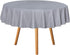sancua 100% Waterproof Round PVC Tablecloth - 60 Inch - Oil Proof Spill Proof Vinyl Table Cloth, Wipe Clean Table Cover for Dining Tables, Buffet ...