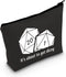 POFULL Dice For Dragons D20 RPG Gamer It's About To Get Dicey Cosmetic Bag DND Gifts Tabletop Role Playing Gamer Gift (It's about to get bag)...