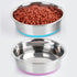 5mm Thick Stainless Steel Dog Bowls, Non-Slip with Silicone Base Cat Dishes, 2 Cups Food Grade BPA Free, Less Sliding, Premium Water and Food Pat ...