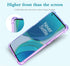 for OnePlus Nord N200 5G Case with Tempered Glass Screen Protector, Cute Clear Gradient Slim Shockproof TPU Back Phone Protective Cover for OnePlu...