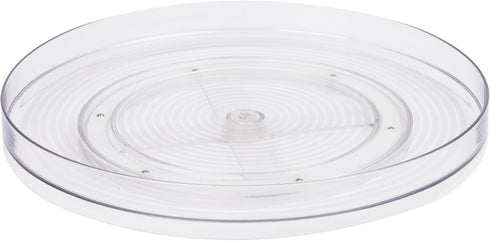Lazy Susan Turntable Organizer for Kitchen, Pantry, Cabinet, Dining Table, Refrigerator, Countertop, Clear...