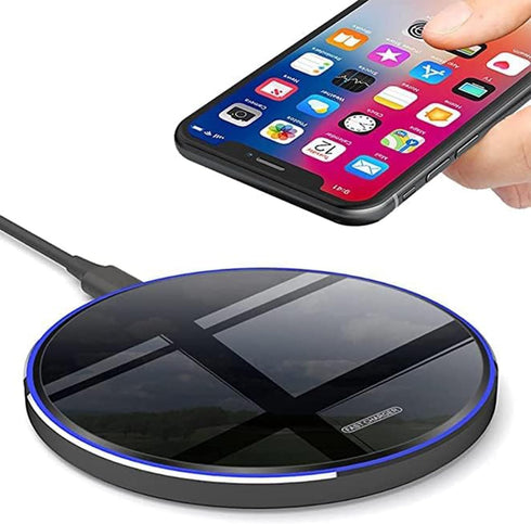Wireless Charger • 30W Max Wireless Charging Pad • Compatible with Samsung Galaxy S23/S22/S21/S21 Ultra/S21+/S20 fe/S20/Note 20/10,Google Pixel,LG...