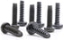 ReplacementScrews 2 Sets of Metric Screws (Model RS-198452) Pan Head - Philips Drive - Black Plated (Pack of 8)...
