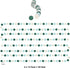 Cheerland Sage Green Garland Mint Blue White Circle Polka Dots Streamer Hanging Party Decorations for Kids Birthday Baby Shower Spring Engagement ...