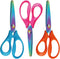 Left Handed Scissors Kids,Titanium Coating Stainless Steel Sharp Blade Lefty Kids Scissors With Comfort-Grip Handles Blunt Safety Left Handed Scis...