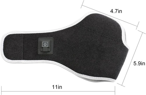 Heated Ankles Wrap Foot Heating Pad for Achilles Tendonitis Relief Portable Cordless Electric Heating Pads for Feet Circulation and Pain Relief wi...