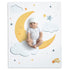 Delta Children Milestone Baby Blanket – Monthly Blanket for Pictures – Photo Blanket for Newborns, Moon...