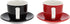 BRISA VW Collection - Volkswagen Espresso Cups Coffee-Tea-Cappuccino Set in GTI Design (The Legend/Red & Black/2-Piece Set/100ml/3.4 fl oz)...