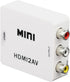 Mini Composite 1080P HDMI to RCA Audio Video AV CVBS Adapter Support HD for HD HDMI2AV Converter Box for TV PC VCR DVD PAL...
