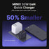 MINIX NEO P1 Mini 33W PPS 2-Port GaN Charger 1 USB-C Port Fast Charger, 1 USB-A Port Quick Charger 3.0. Compatible with iPhone 8-15 Series, Galaxy...
