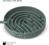 Coomazy Silicone Slow Feeder Dog Cat Bowls, Interactive Puzzle Toy for Pets Food Training, Keeps Dogs Cats Busy, Prevents Puppy Kitty Overeating (...