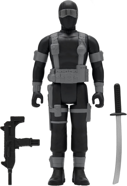 Super7 G.I. Joe Snake Eyes (Comic Version 2) - 3.75" G.I. Joe Action Figure with Accessories Classic Cartoon Collectibles and Retro Toys...