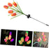 Tulip Lawn lamp Outside Solar Lights Outdoor Lawn Light Garden Stake Light Outdoor Light Ornament Solar Powered Lights Outdoor Lawn Solar Light Li...
