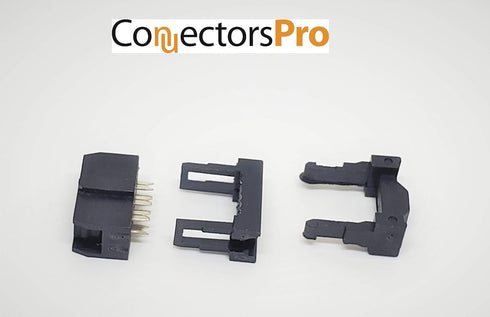 Pc Accessories - Connectors Pro 25-Pack IDC 2X3 6 Pins Dual Row Sockets for Flat Ribbon Cable, 6P 2.54mm 0.1" FC Female Connectors for 0.05" Pitch...