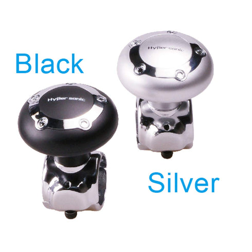 Hypersonic Vehicle Power Handle Car Steering Wheel Spinner Accessory Knob Universal Fit for Car (black)...