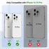 GIN FOXI Fast Charging Battery Case for iPhone 15/15 Pro, 7000mAh 15W Ultra Slim Charger Case Rechargeable Portable Extended Power Bank Case Cover...