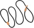 1/4'' Dog Leash Slip Leads Dog Slip Training Leash 4.2FT Black Slip Leash for Dogs Nylon Rope Dog Training Leash Slip Leash for Medium Large Dogs'...