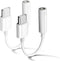 2 Pack USB C to 3.5mm Headphone Jack Adapter Type C Port Audio Aux Cable Dongle Compatible with iPhone 15/15 Plus/15 Pro/15 Pro Max/iPad/Pixel, Sa...