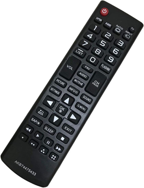 Replacement Remote Controller use for 43LF5400 55LB5550-UC 60LF6000 32LB550B 49LF5400 LG LED TV...