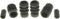 ACDelco Professional 18K2059 Rear Disc Brake Caliper Rubber Bushing Kit with Seals and Bushings...