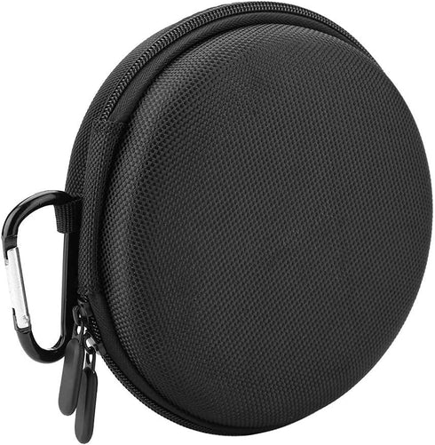 Bluetooth Speaker Bag Portable Full Bluetooth Speaker Storage Bag Case for A1with Carabiner for Transportation, Travelling, Outdoor Activities Bla...