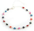 HUNO Multicolor Beads Evil Eyes Ankle Barefoot Link Chain Bracelet for Women Beach Sandal Turkish Jewelry...