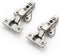 Ravinte 1 Pair 2 Packs Full Overlay Cabinet Door Hinges,105 Degree Adjustable Concealed Kitchen Cabinet Hinges Soft Close for Face Frame Cabinet...