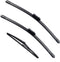 Wiper Blades With Rear Wiper Blades Set For 2015-2017 Lexus NX200t,Automotive Replacement Windshield Wiper Blades, That Meet OEM Quality Easy DIY ...