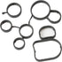 2.5L Engine Oil Filter Flange Seal Gasket Set 07K115441 Replacement For Audi A3 Q3 TT RS quattro VW Jetta Beetle Golf Passat B7 DONKERVOORT...