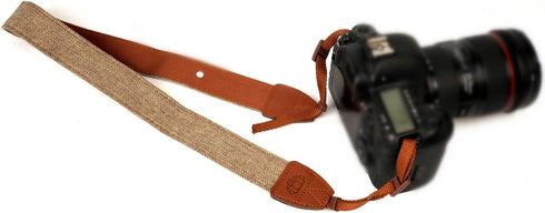 WANBY Camera Strap Khaki Canvas Neck Shoulder Strap with Quick Release Buckles for DSLR SLR...