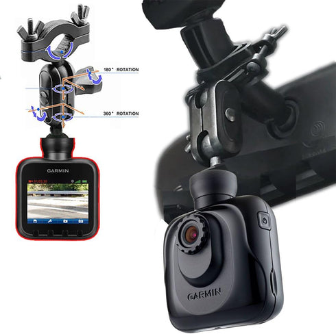 Accessory Basics Car Rearview Mirror Mount Kit for Garmin Dash Cam 10 20 25 45 55 65W 46 56 66W Driving Recorder DASHCAM...