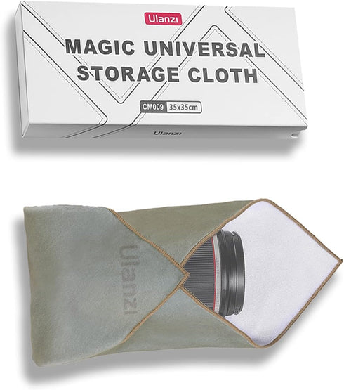 ULANZI Magic Universal Storage Cloth, Easy Wrapping and Safe Protection from Collissions? Bumping and Friction for Camera & Digital Accessories (3...