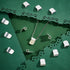 arricraft 16 Pcs Glue on Bails Tibetan, Brass Pendant Bails Glue on Cabochon Settings Rectangle Pad Charms Connector for Jewelry Making and Crafti...