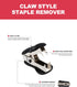 Effortless Standard Stapler Set, 20 Sheet Capacity, Half Strip, Built-in Staples Storage, Holds 1/4" Staples, Includes 1000 Staples and A Staple R...