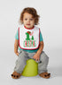 Aiden's Corner Handmade Cute Baby Holiday Christmas Bib - Boy Girl Red Green White 1st Xmas Bibs...