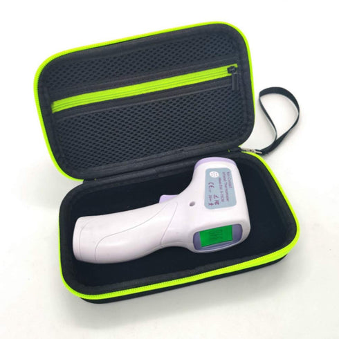 EXCEART 1pc Forehead Thermometer Storage Bag Cord Storage Bag Baby Thermometer Case Non-Contact Thermometer Bag Case Holder Travel Ear Thermometer...