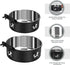 Crate Water Bowl No Spill, 2 Pack Hanging Dog Bowls for Kennel, Kennel Water Bowls Mountable, Dog Food Bowls for Crates, Large Stainless Steel Pet...