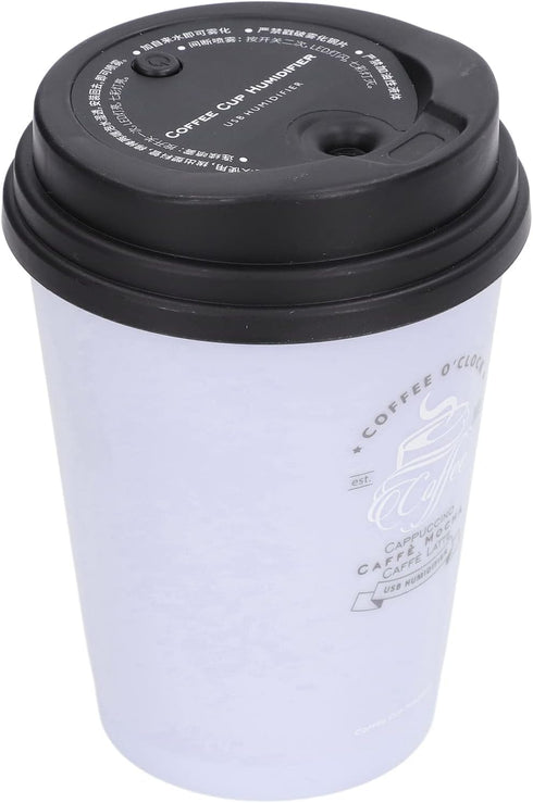 Coffee Cup Humidifier, Compact Lightweight Cute Desktop Humidifier for Baby Bedroom Travel Office Home Use...