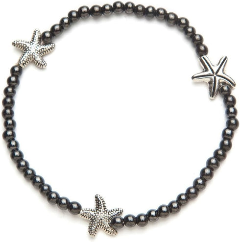 Starfish Anklet Magnetic Jewelry for Men and Women, Summer Beach Accessory, Premium Quality Magnets, Magnetic Anklet, Unisex Gift for Teens and Ad...