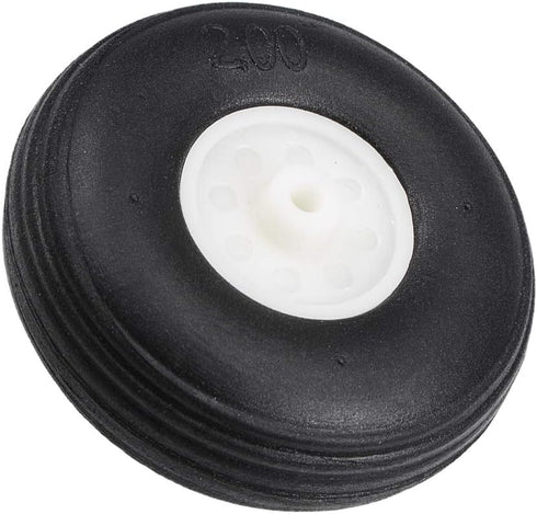 uxcell Tire and Wheel Sets for RC Car Airplane,PU Sponge Tire with Plastic Hub,2" 2pcs...
