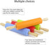 Silicone Rolling Pin for Baking Non-stick Rolling Pin Dough Roller Wooden Handle Kitchen Accessories Pastry Roller...