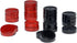 WE Games Checkers Pieces Only, Wooden Checker Board Game Pieces, 24 Red and Black Stackable Player Pieces with a Drawstring Storage Bag, 1.5 Inch ...