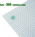 24 Pieces 3.1X3.1in (8X8cm) Aquarium Moss Mesh, 304 Stainless Steel Aquatic Moss Wall, Easy to Cut, for Fixing and Propagating Aquatic Mosses, DIY...