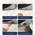 Extra Long Pipe Tube Cleaner Fridge Drain Pipe Dredging Tool Flexible Drain Brush Skinny Tube Spiral Cleaning Brush Drinking Straw Cleaner Brush N...