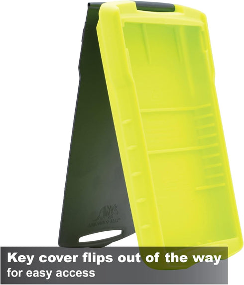 Calculated Industries 5032-5 Armadillo Gear Hard Protective Calculator Case in Lime Green...
