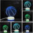 Basketball 3D Illusion Lamp 3D Visual Optical Night Light Decors Smart Touch Flashing Bedroom Table Decoration Christmas Birthday Gifts for Boys M...